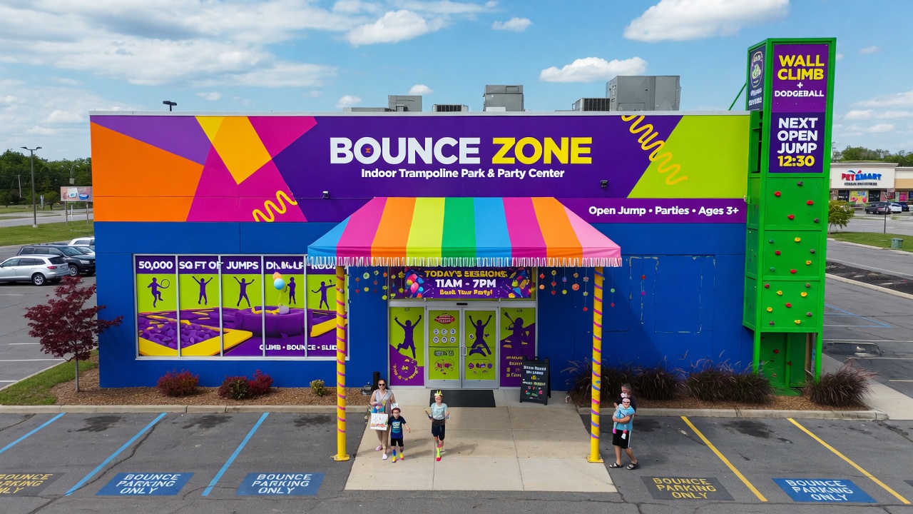 Trampoline park concept